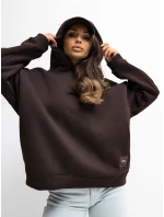 Bluza RV BL model 21777684 ciemny brązowy - FPrice Bluza RV BL model 21777684 ciemny brązowy - FPrice