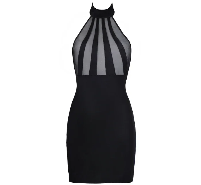 Šaty V-9149 černé - Axami Šaty V-9149 černé - Axami