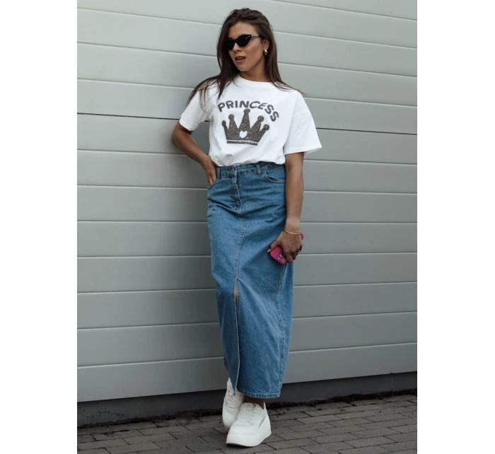 Dámské tričko PRINCY bílé FashionStreet RY2650