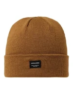 Jack & Jones Jacdna Beanie Noos M cap 12092815 brown pánské