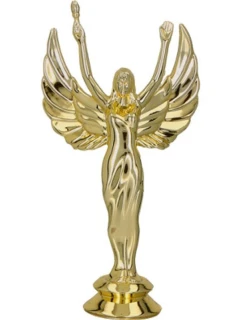 Zlatá plastová figurka