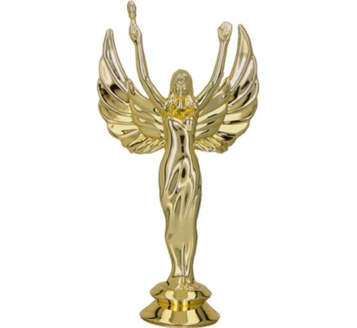 Zlatá plastová figurka