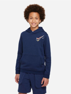 Dětská mikina Sportswear Flc Po Hoody Jr DX2295 410 - Nike