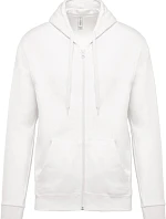 Kariban K 479 Mikina s kapucí 20.K479 white