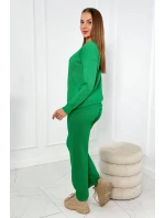 Svetr set mikina + kalhoty zelený