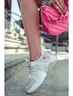 Dámské Tenisky Sportovní Boty Béžove model 21588026 - Boto Dámské Tenisky Sportovní Boty Béžove model 21588026 - Boto