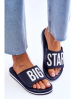Dámské pantofle Big Star Classic model 21619359 námořnická modrá - Big Star Shoes