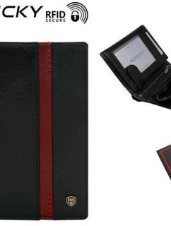 Pánské peněženky Pánská kožená peněženka N62 RVTP 3050 Bla černá
