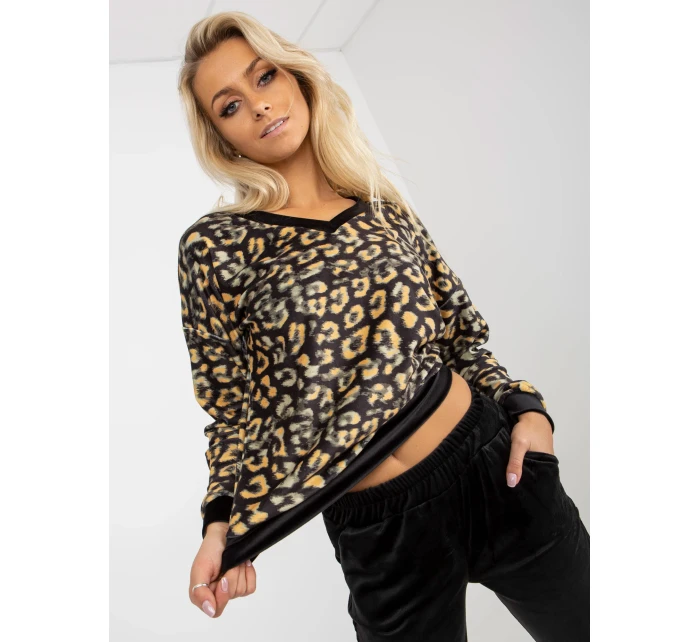 Dámská souprava WN KMPL 8141 1.01P černá a žlutá Dámská souprava WN KMPL 8141 1.01P černá a žlutá