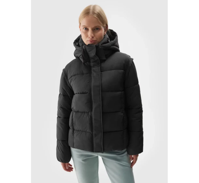 Dámská péřová bunda 2v1 4F Dámská péřová bunda 2v1 4F