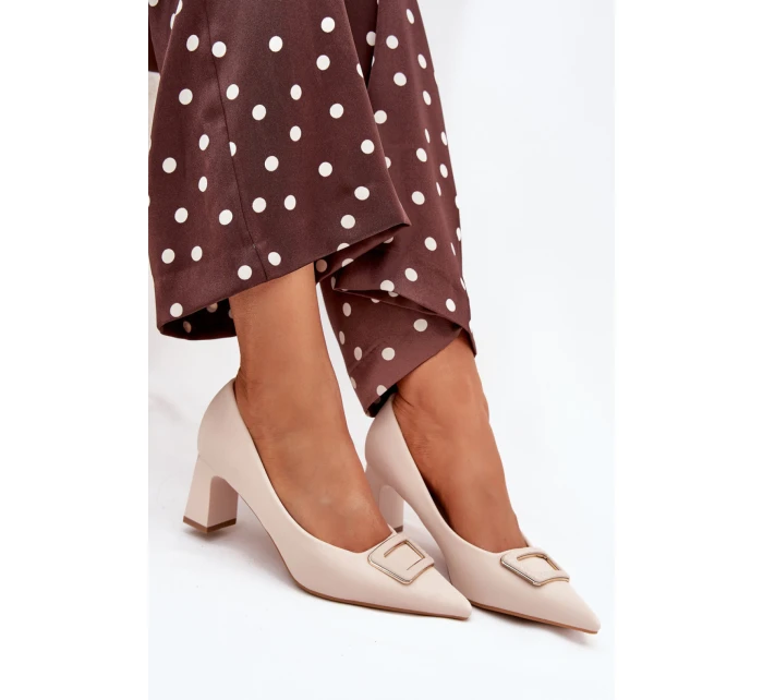 Lodičky na sloupku model 216315 Step in style