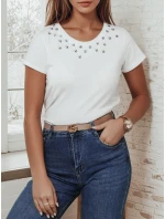 Dámské tričko bílé Dstreet model 21972936 - FashionStreet
