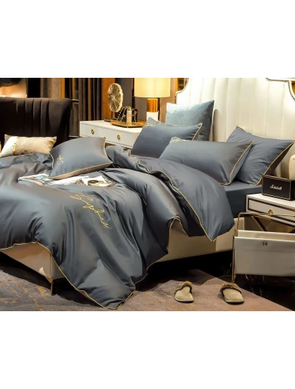 Ložní souprava z mikrovlákna s výšivkou Cotton World FHL-2607 160x200