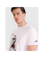 Pánské volejbalové tričko s potiskem model 21812112 pánské - 4F Pánské volejbalové tričko s potiskem model 21812112 pánské - 4F