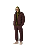 Pánská mikina Champion s kapucí olivová 220271 GS585 pánské