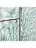 ZAHRADNÍ TUNEL 200x200x200 cm PE KONSTRUKCE ZELENÁ OCEL