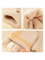 Dámské / dětské zimní palčáky - modré dámské