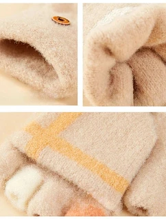 Dámské / dětské zimní palčáky - modré dámské