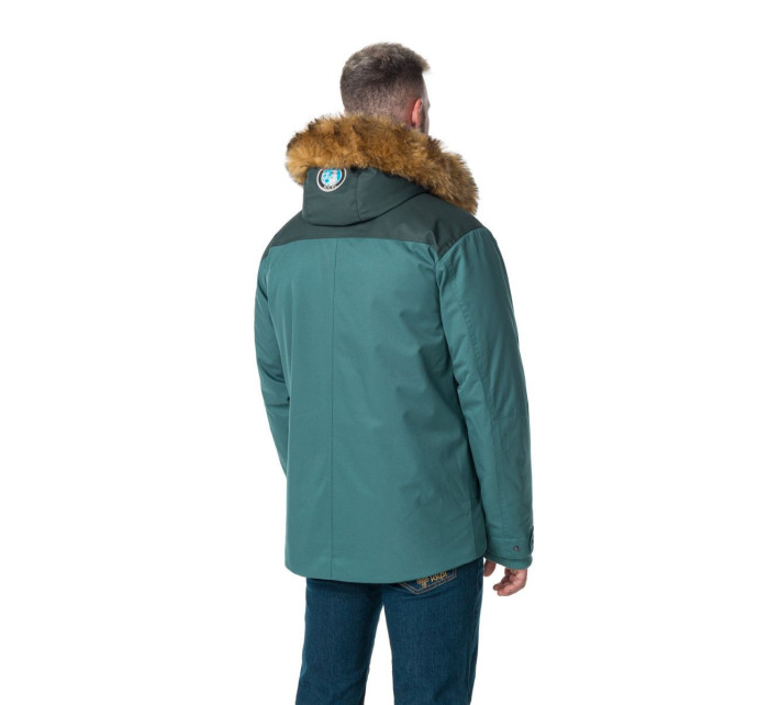 Pánská zimní bunda model 17768843 Tmavě zelená - Kilpi