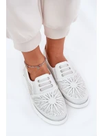 Dámské Polobotky Na Klínku Bílé model 21691194 - EVENTO