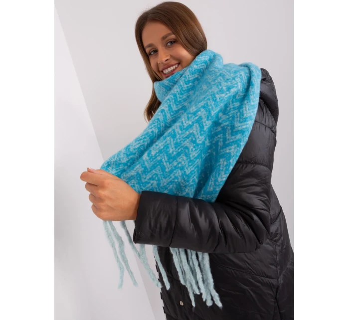 Szalik AT SZ model 18985146 niebieski - FPrice