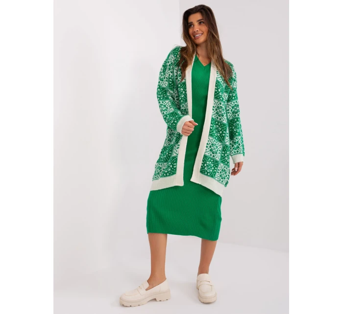 Kardigan BA SW  zielony model 21468358 - FPrice