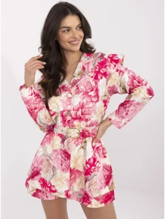 DHJ KO béžový a růžový overal model 21003817 - FPrice