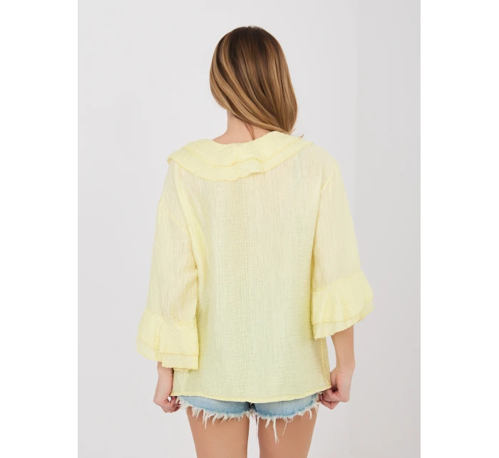 Koszula IT KS model 22031468 jasny żółty - FPrice