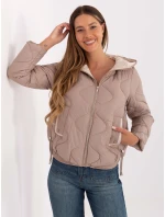 Kurtka MBM KR model 21314429 ciemny bezowy - FPrice