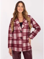 Marynarka MI MA model 21441053 bordowy - FPrice Marynarka MI MA model 21441053 bordowy - FPrice