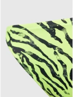 Dámské plavkové kalhotky  neonově žluté s potiskem  model 19499236 - Calvin Klein