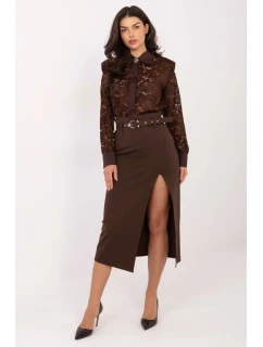 Košile s dlouhým rukávem model 222321 Italy Moda