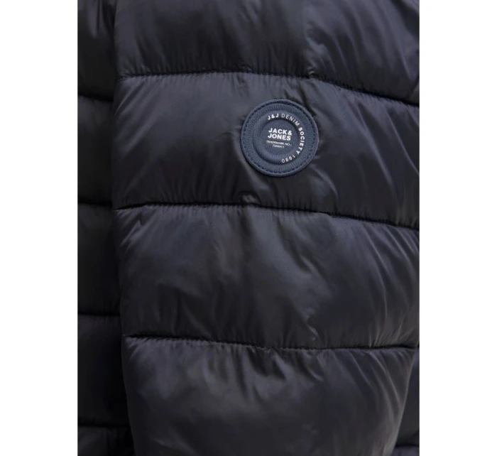 Jack&Jones pánská péřová bunda JJEBRADLEY LIGHT PUFFER COLLAR NOOS 12280971 BLACK