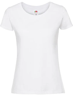 LadyFit Iconic 195 T Dámské tričko z těžké bavlny model 22431514 white - Fruit of the Loom
