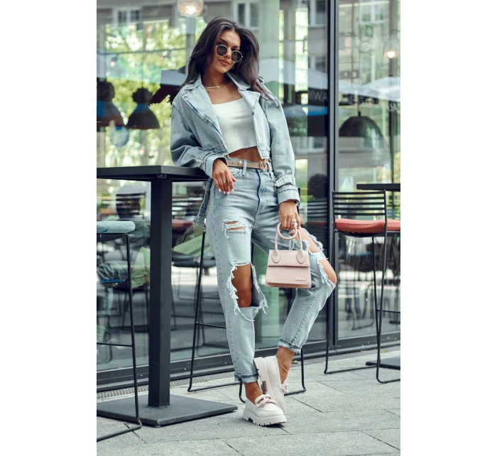 Kožené mokasínové boty Big Star LL274581 Béžová