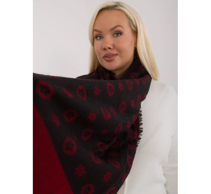 Szalik AT SZ model 20473631 czarno czerwony - FPrice