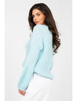 Jumper MI SW 9642.01 světle modrý Jumper MI SW 9642.01 světle modrý