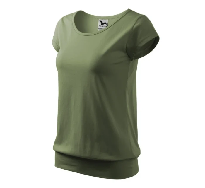 City tričko dámské khaki