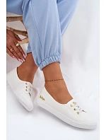 Dámské tenisky LCW-26-02-4043 bílo-zlaté - Lee Cooper