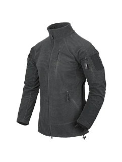 Mikina ALPHA TACTICAL – Grid Fleece – Shadow Grey