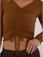 Halenka D16047O02334A světle hnědá