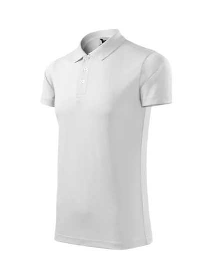 Victory polokošile unisex bílá