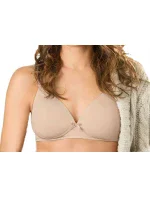 Dámská podprsenka bez kostice model 18570720 Béžová - Naturana