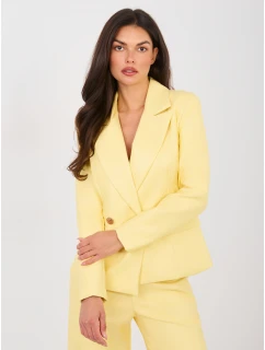 Dámské sako IT MA FL10092.15 Světle žlutá - FPrice