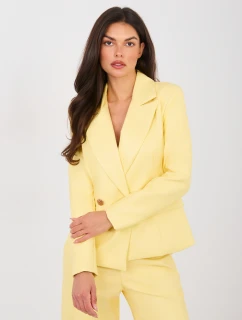 Dámské sako IT MA FL10092.15 Světle žlutá - FPrice