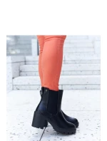 Boty na podpatku model 204766 Solea Boty na podpatku model 204766 Solea