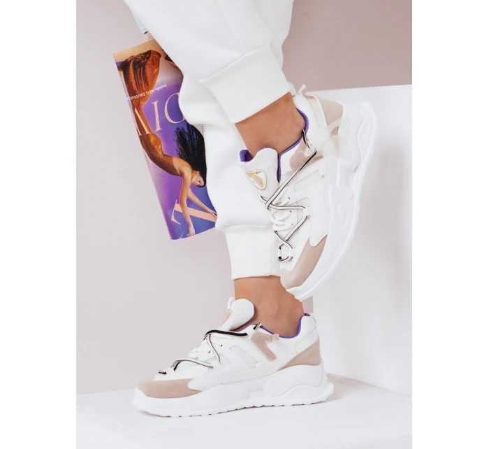 dámské boty bílé Dstreet model 21964487 - FashionStreet