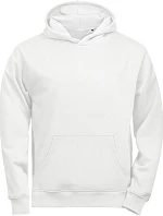 Tee Jays TJ 5152B Dětská mikina s kapucí z těžké bavlny "Unlabeled" 18.515B white