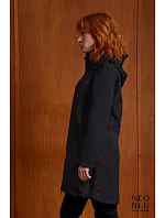 Women Dámský kabát night blue model 22499551 - NEOBLU Women Dámský kabát night blue model 22499551 - NEOBLU