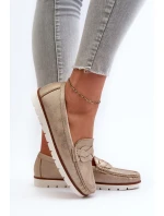 Dámské Mokasíny Z Zlaté model 21661247 - EVENTO Dámské Mokasíny Z Zlaté model 21661247 - EVENTO